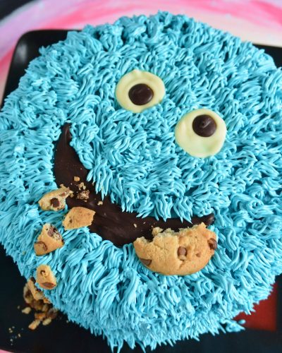 tort ciasteczkowy potwór