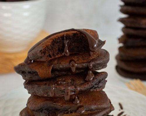 placki czekoladowe pancakes