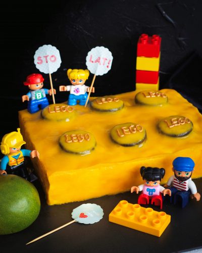 TORT LEGO – mango & oreo