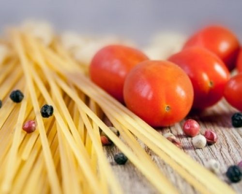 pasta-tomatoes-and-colorful-pepper